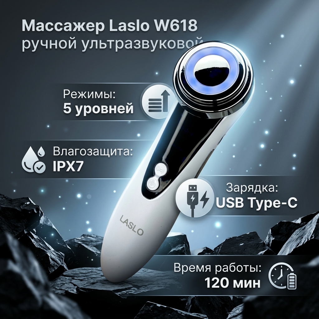AI инфографика — массажер Laslo W618